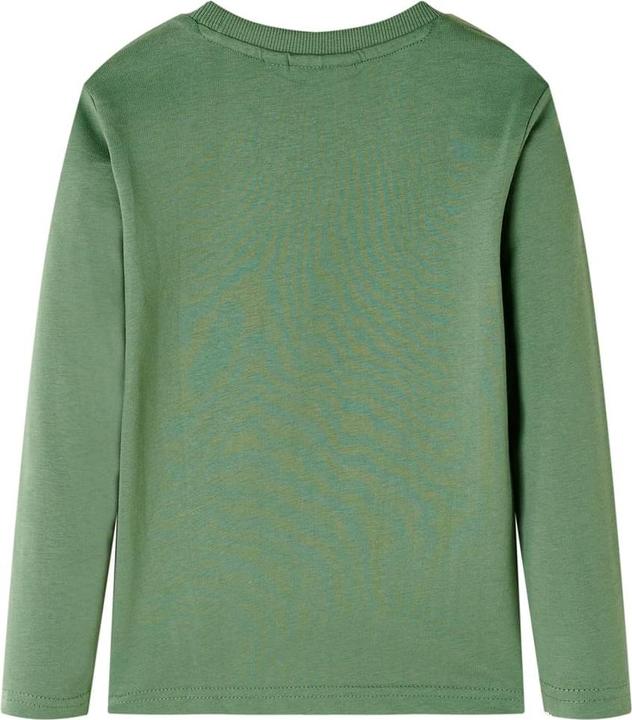 Produktbild vidaXL Kinder-Langarmshirt Dunkelocker 128,Material: 100