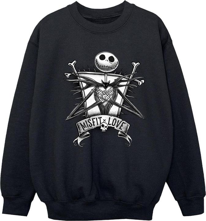 Produktbild Disney The Nightmare Before Christmas Misfits Love Sweatshirt Mädchen (128)