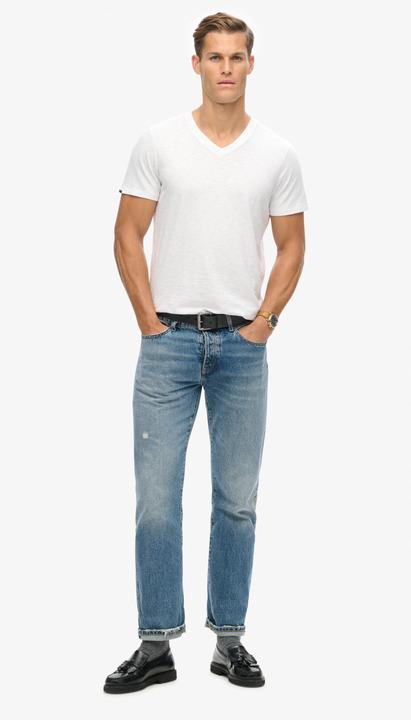 Produktbild Superdry T-Shirt aus Flammgarn mit V-Ausschnitt (XXL)