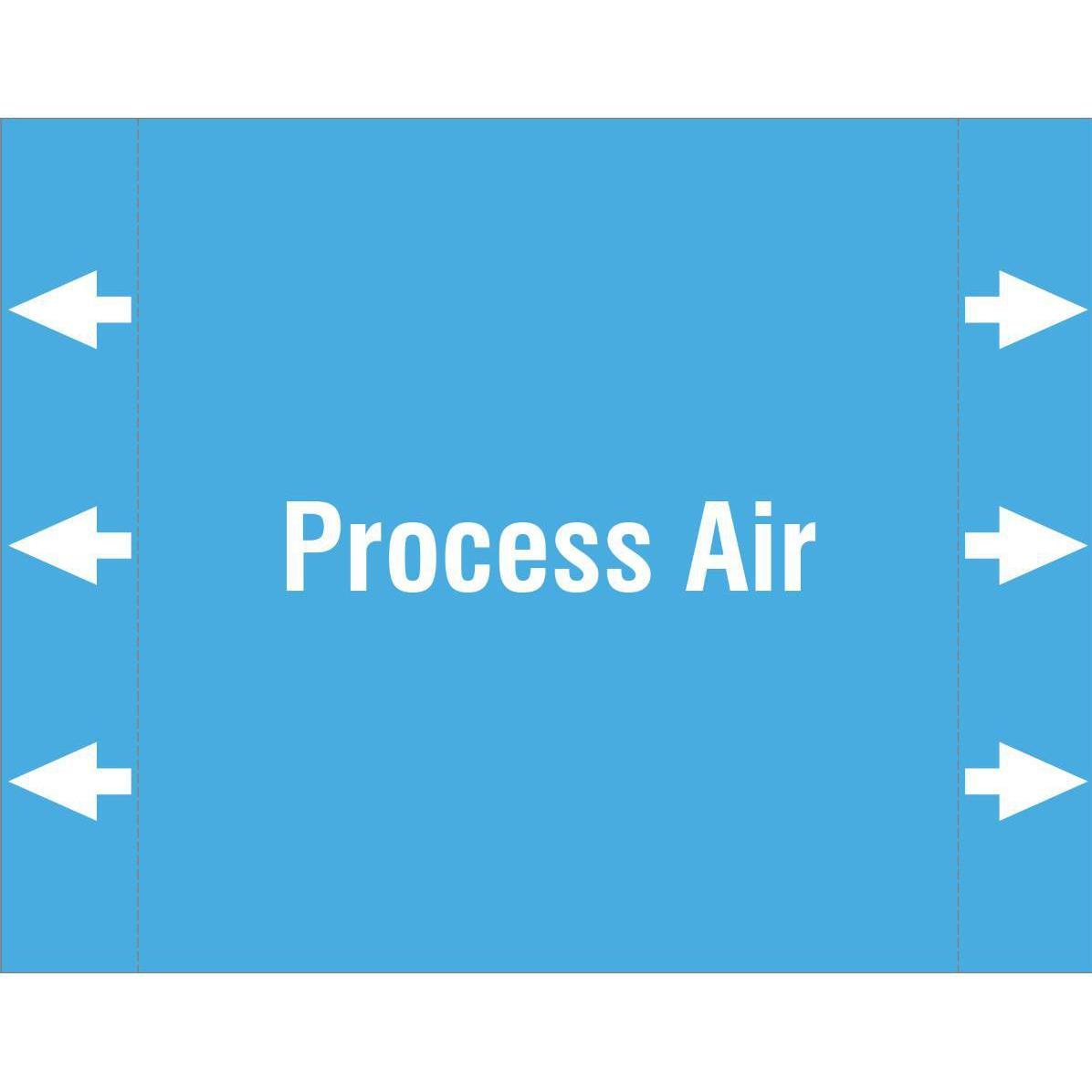 Brady, Etiketten, ISO 20560 Pipe Markers - Air