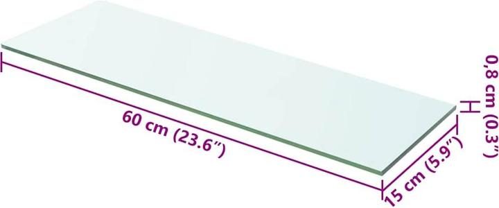 Immagine prodotto vidaXL Glasplatte