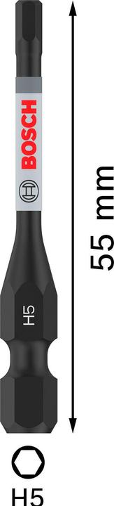 Actual product image Bosch Professional Zubehör PRO Hex Impact Bit (Hexagonal)