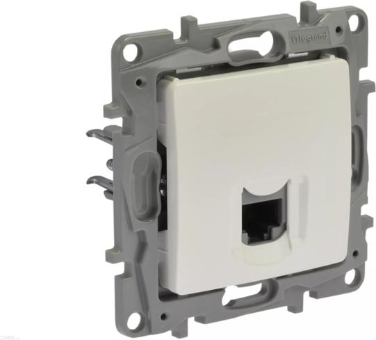Actual product image Legrand Niloe data socket 1-fold RJ45 664773 category 6UTP without spreader claws