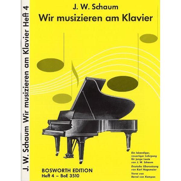 Wir musizieren am Klavier. 4, Sachbücher von Bosworth Music