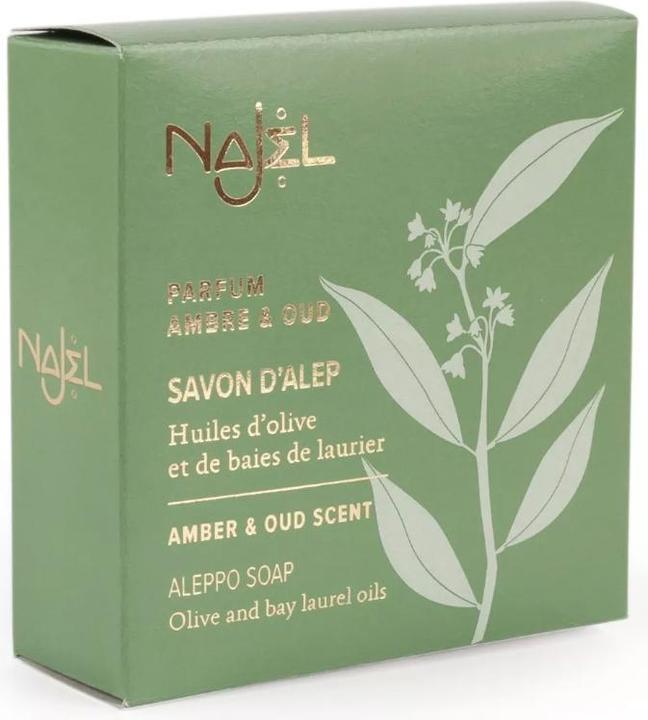 Image du produit Najel Savon d'Alep à l'Ambre et à l'Oud (Savon dur)