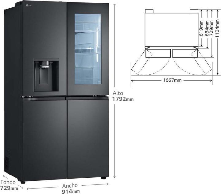 Produktbild LG GMG961EVKE (637 l)