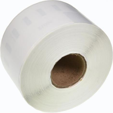 Markenlos, Etiketten, Etikettenrolle 5DY99012-WT 89 mm Schwarz, Weiss