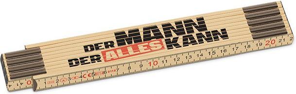 Actual product image Lavida Folding rule with slogan man table