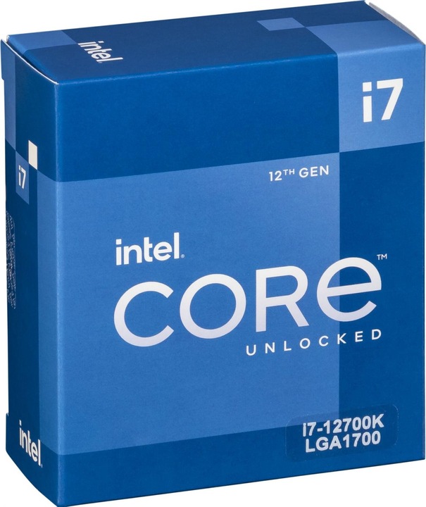 Actual product image Intel Core i7-12700K (LGA 1700, 3.60 GHz, 12 -Core)