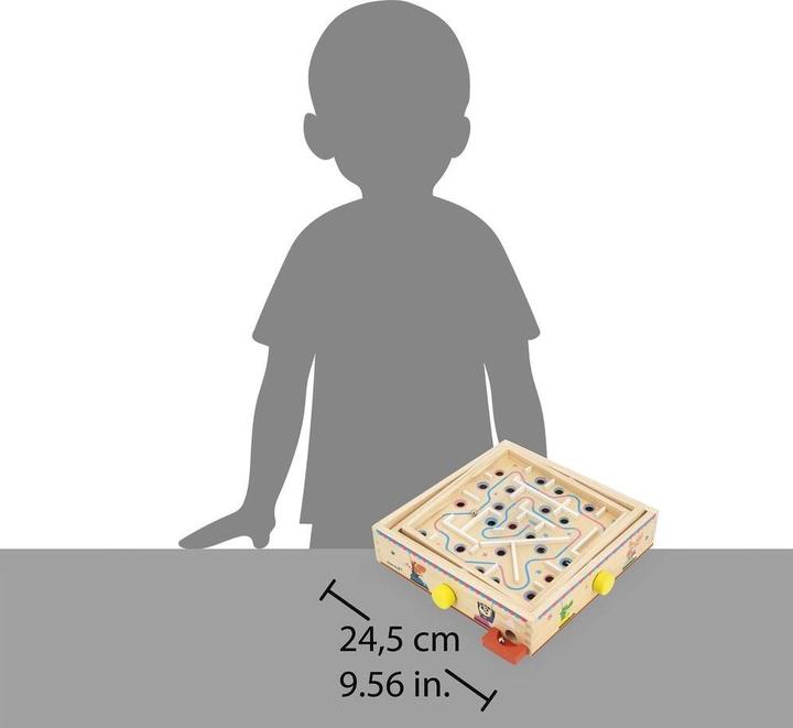 Actual product image Janod Applepop ball maze