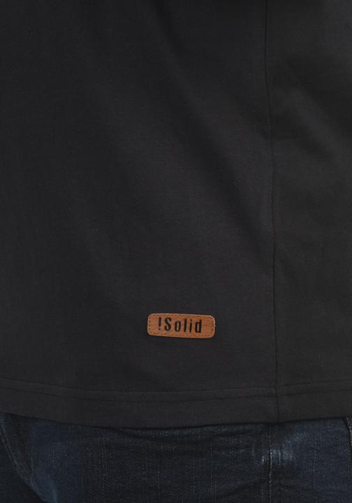 Immagine prodotto Solid Volker T-Shirt A Maniche Corte Maglietta Da Uomo Con Collo Grandad (S)