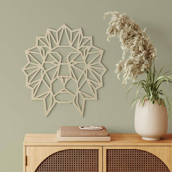 Produktbild Trenddeko Origami Löwenkopf