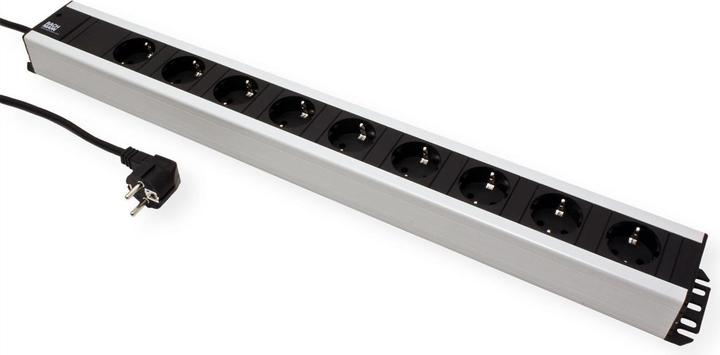 Actual product image Bachmann HANDWERKER power strip, 9-way, without switch (9x, CEE 7/3, 2 m)