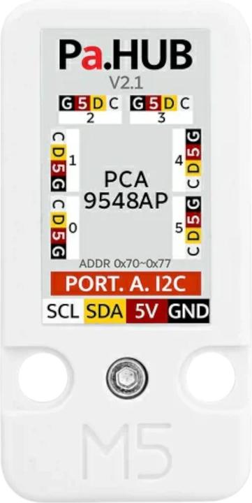 Produktbild M5Stack Pa.HUB V2.1 I2C Erweiterung Unit 1 auf 6 PCA9548A