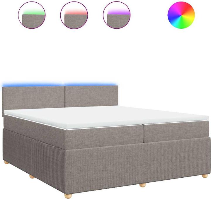 Actual product image vidaXL Boxspringbett (200 x 200 cm)