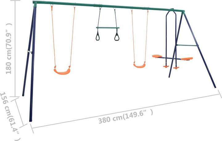 Actual product image vidaXL Schaukel