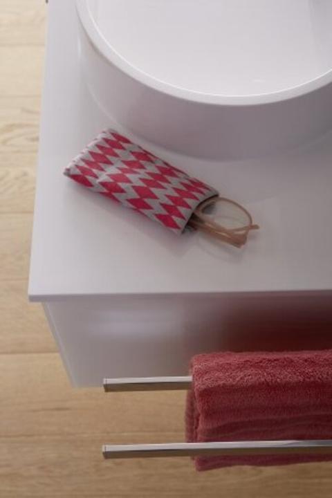 Actual product image Emco Towel rail Art 2-arm rigid chrome 165000145