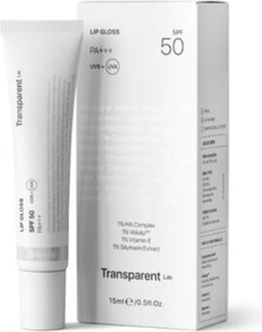 Image du produit Transparent Lab Baume à lèvres brillant SPF 50 (Baume à lèvres, 15 ml)