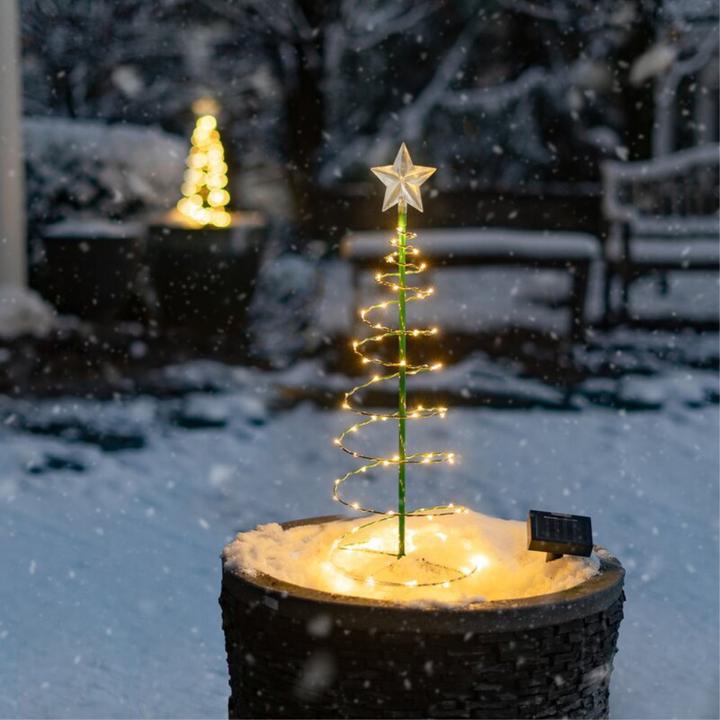Produktbild Cover-Discount Solar LED Weihnachtsbaum multicolor (0.50 m)
