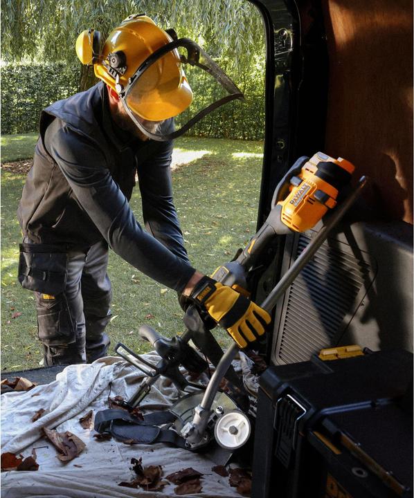 Produktbild DeWalt 54V Multigerät Kantenschneider Kit inkl. 1x 9Ah (Trimmfaden)