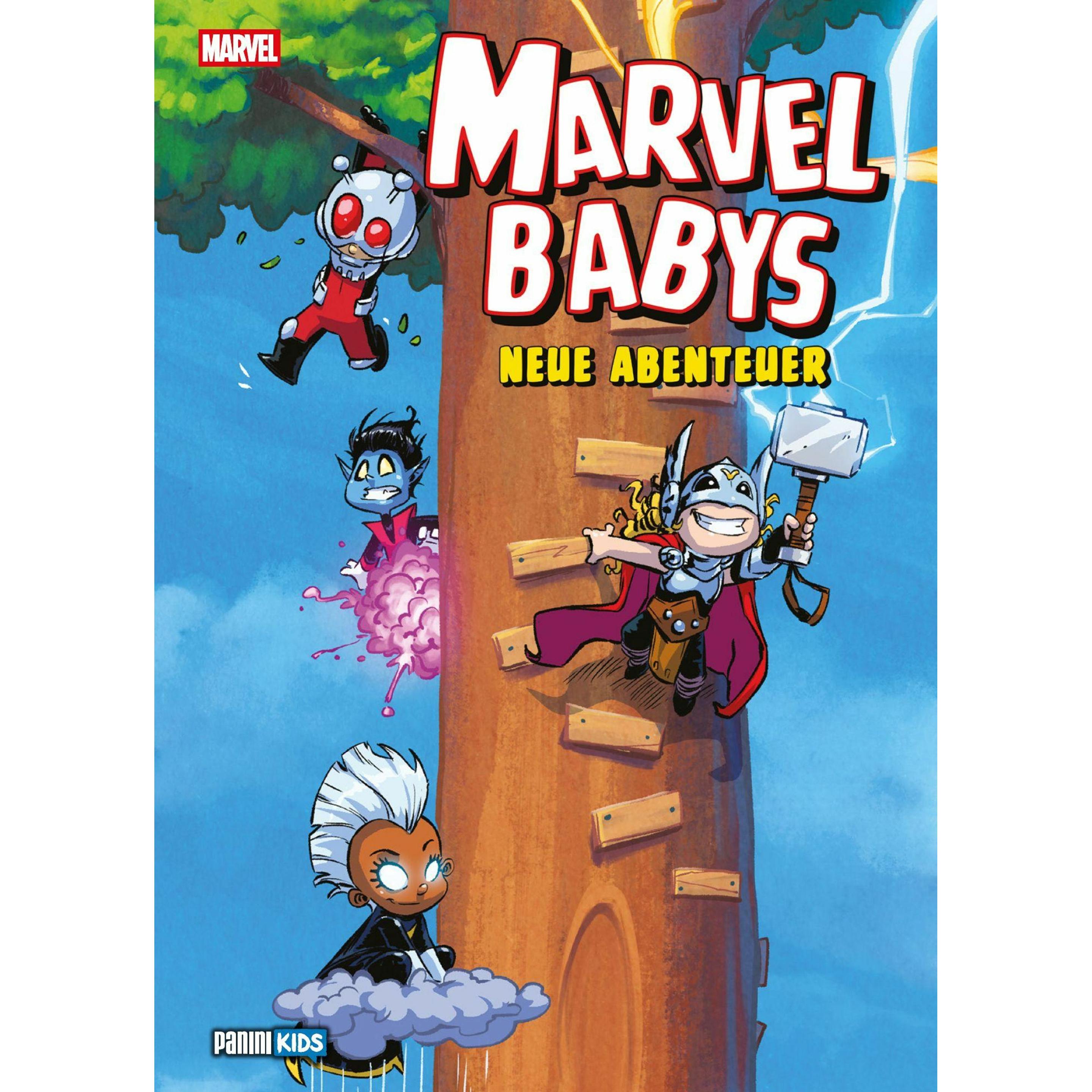 Marvel Babys - Neue Abenteuer, Libro per bambini di Bernd Kronsbein, Scottie Young, Dax Gordine