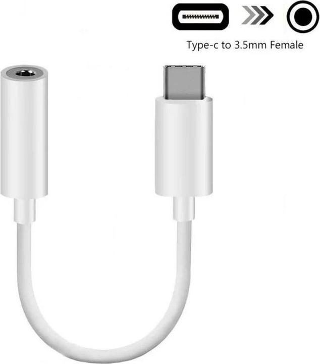 Actual product image JTI Adapter - USB Type-C to 3.5 mm audio (USB-C, 3.5mm jack)