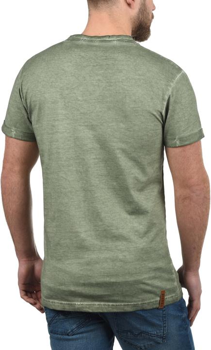 Immagine prodotto Solid Tino T-Shirt A Maniche Corte Maglietta Da Uomo Con Collo A V In Cotone 100% (M)
