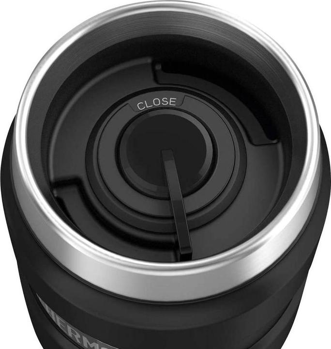 Produktbild Thermos Wodoszczelny termokubek 0,47l czarny mat (0.47 l)