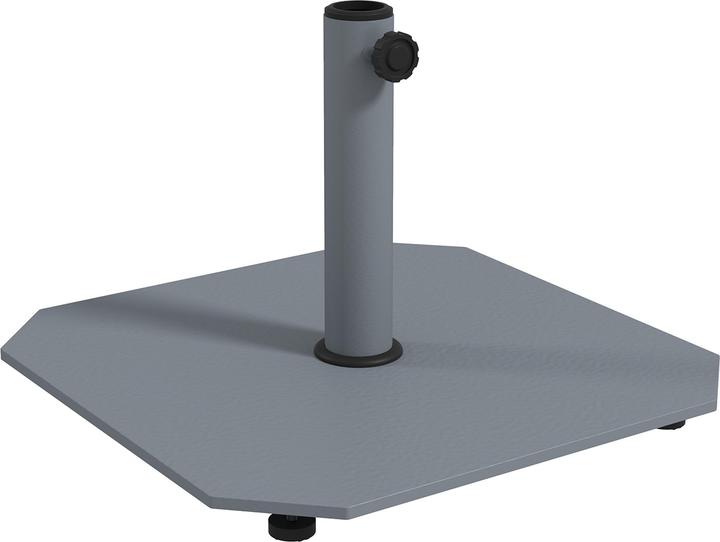Produktbild Outsunny Schirmständer Metall Grau