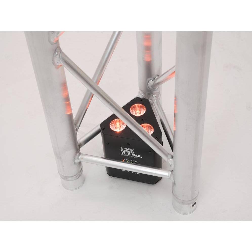 Eurolite ACCU TL-3 QCL RGB+UV Trusslight (LED), Faro, Nero