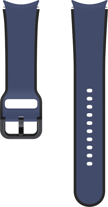 Samsung Sportarmband Two-tone Sport Band Navy Blue (Fluoroelastomer, Galaxy Watch 4, Galaxy Watch 5 Pro)