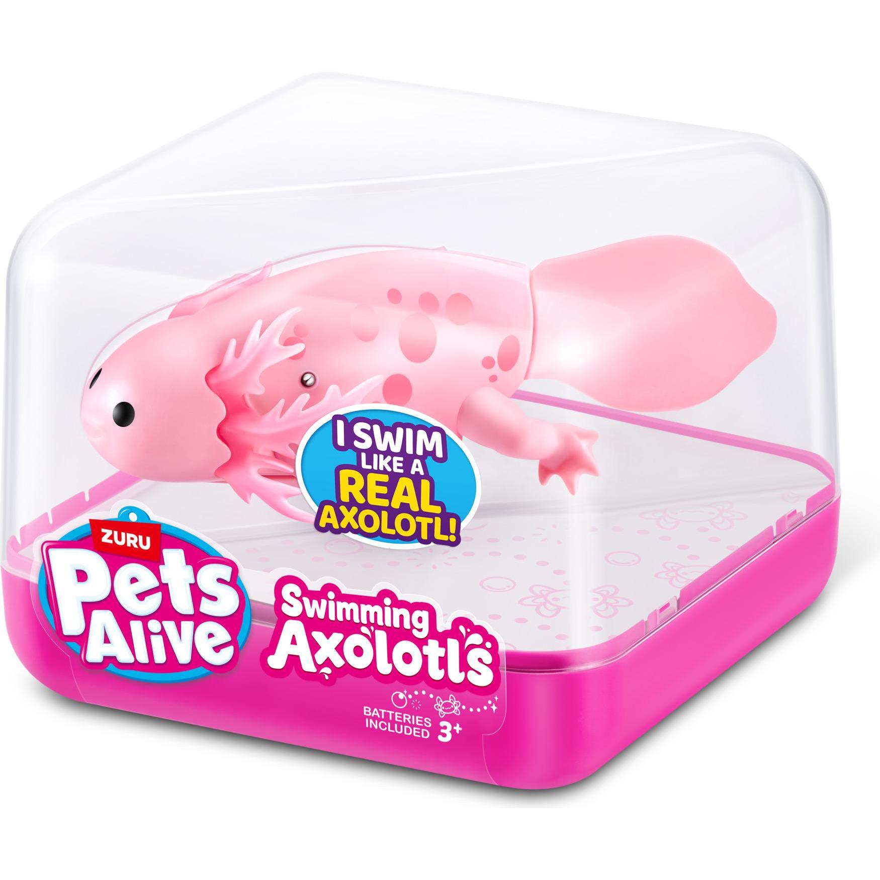 Thumbnail - Zuru PETS ALIVE-WATER ACTIVATED-SWIMMING AXOLOTL,S1,CUBE,UQ,12PC