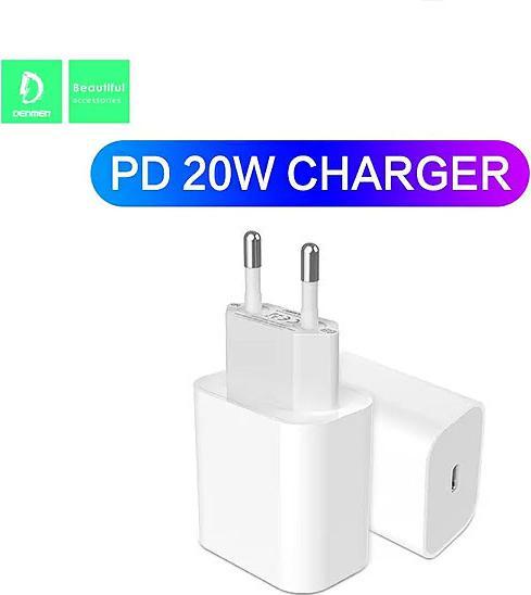 Produktbild Somostel MAIN CHARGER 3A + CABLE TYP-C to TYP-C WHITE 20Watt 3600mAh USB DC06 POWER DELIVERY