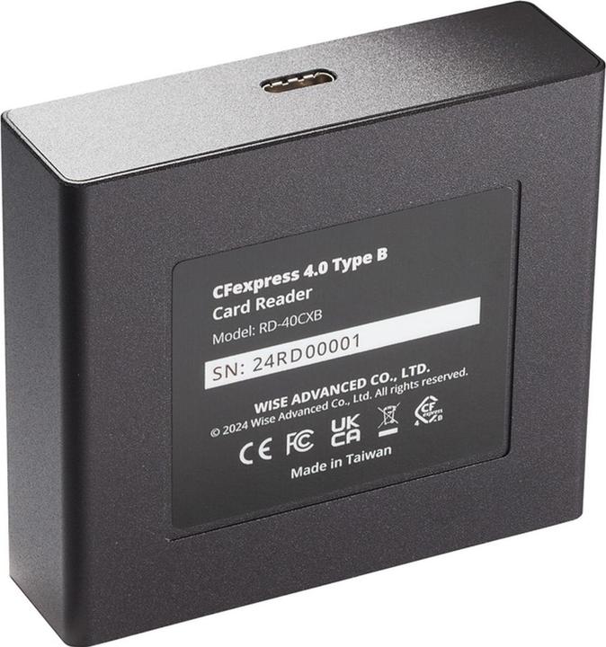 Produktbild Wise CFexpress 4.0 Type B Card Reader WI-RD-40CXB (USB 4)