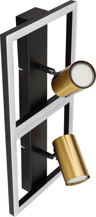 Actual product image Globo Wall lamp Marrie black LED (1250 lm)