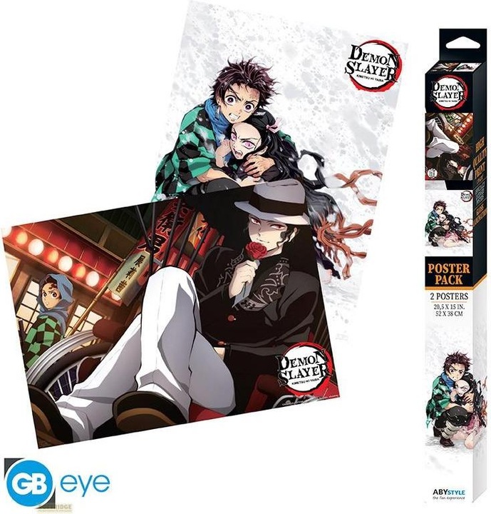 Produktbild GB Eye Demon Slayer Set 2 Chibi Posters Series 3 (52x38)