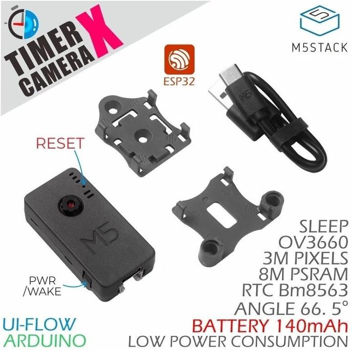 Actual product image M5Stack Timer Camera X ESP32, OV3660