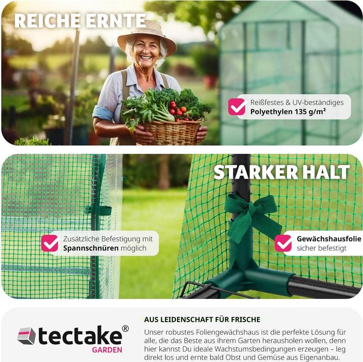 Produktbild tectake Gewächshaus