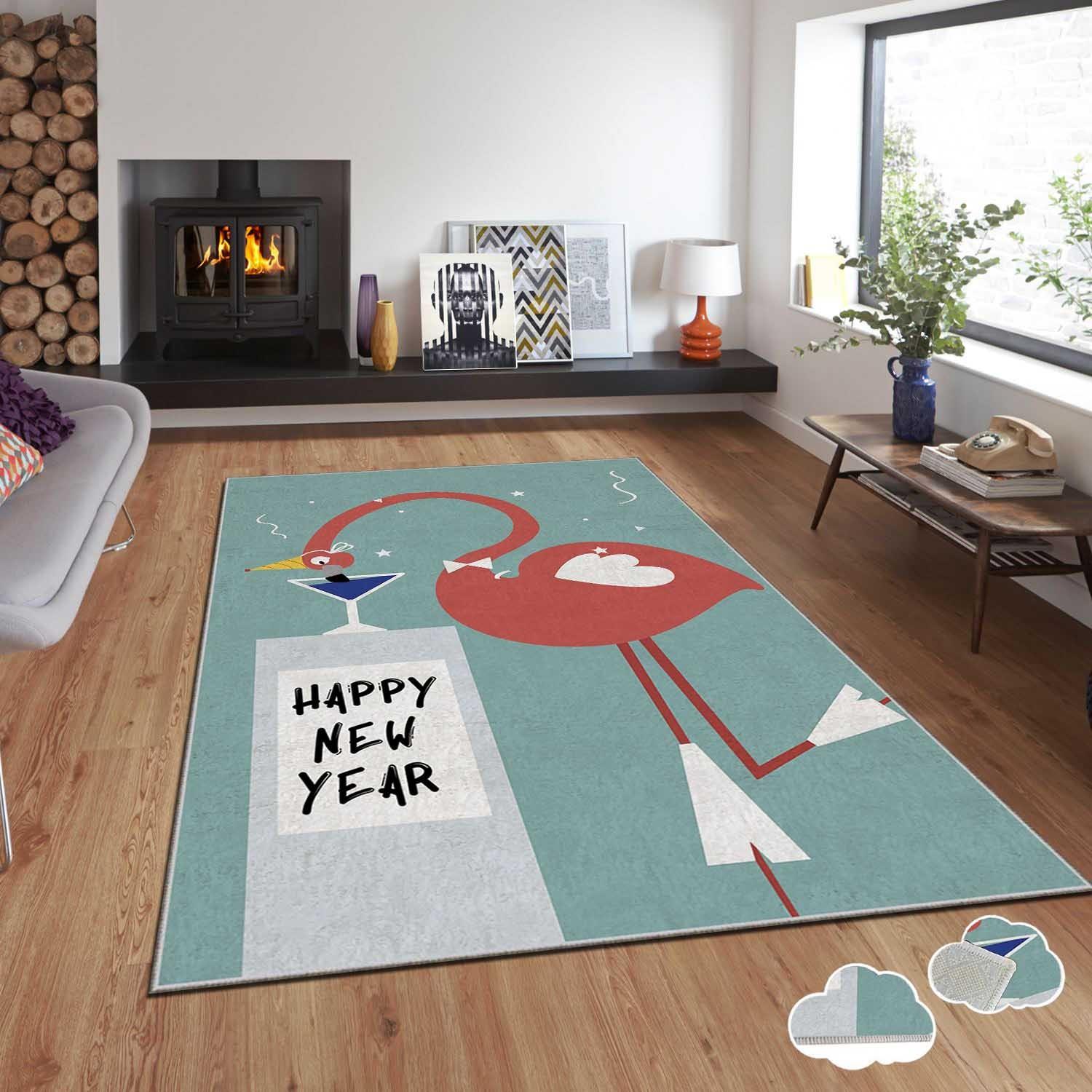 Thumbnail - Hanah Home Christmas, Teppich, Holiday (80 x 140 cm)