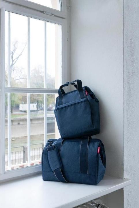 Actual product image reisenthel Shoulder Bag Allrounder M Herringbone Dark Blue
