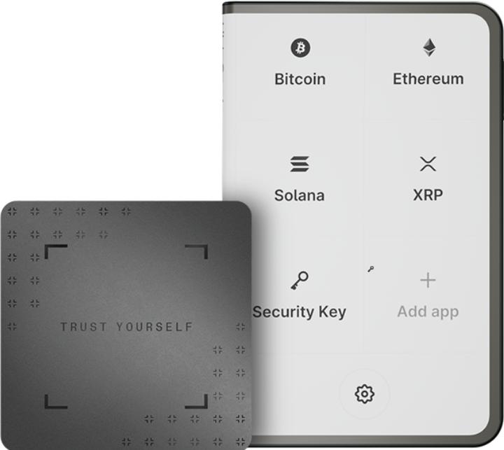Produktbild Ledger Stax inkl. Recovery Key (Bitcoin, Cardano, Ethereum Classic)