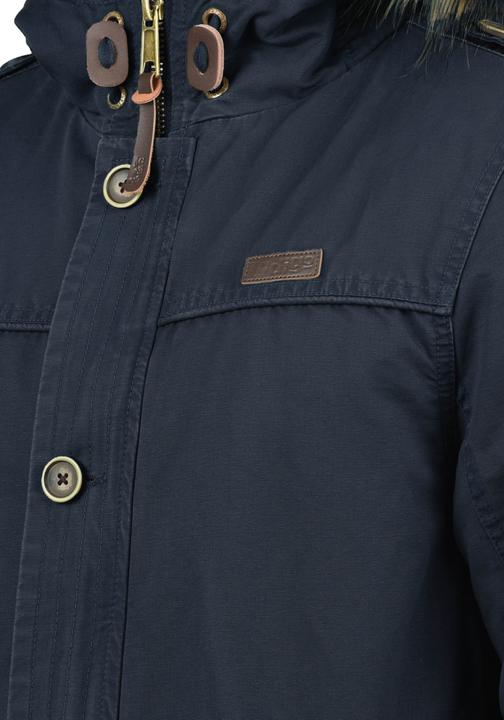 Immagine prodotto Indicode Pulsoor Giacca Lunga Invernale Giubbotto Con Capuccio Di Pelliccia Finta E Fodera D'Orsacch (3XL)