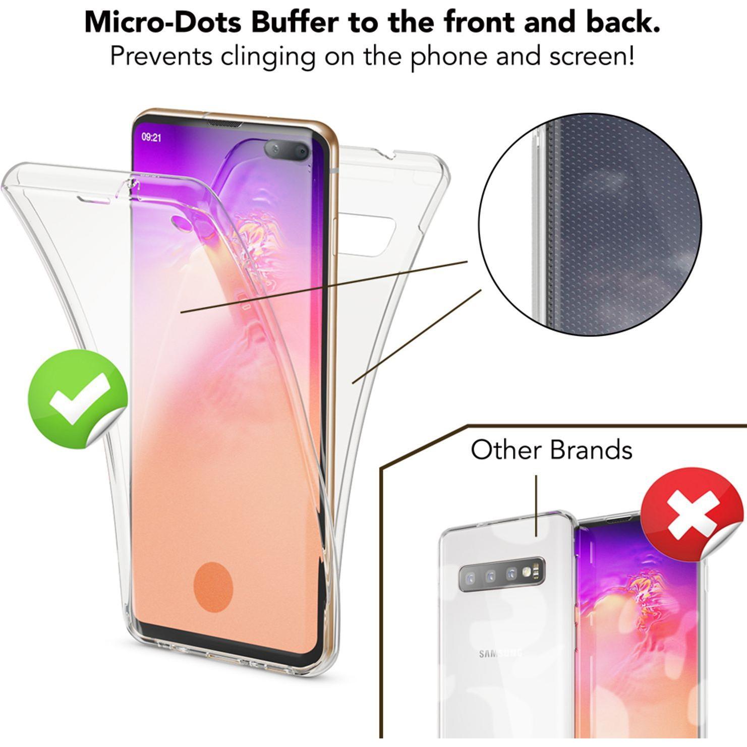 Thumbnail - Nalia 360 Grad Handyhülle (Samsung Galaxy S10+), Smartphone Hülle, Transparent