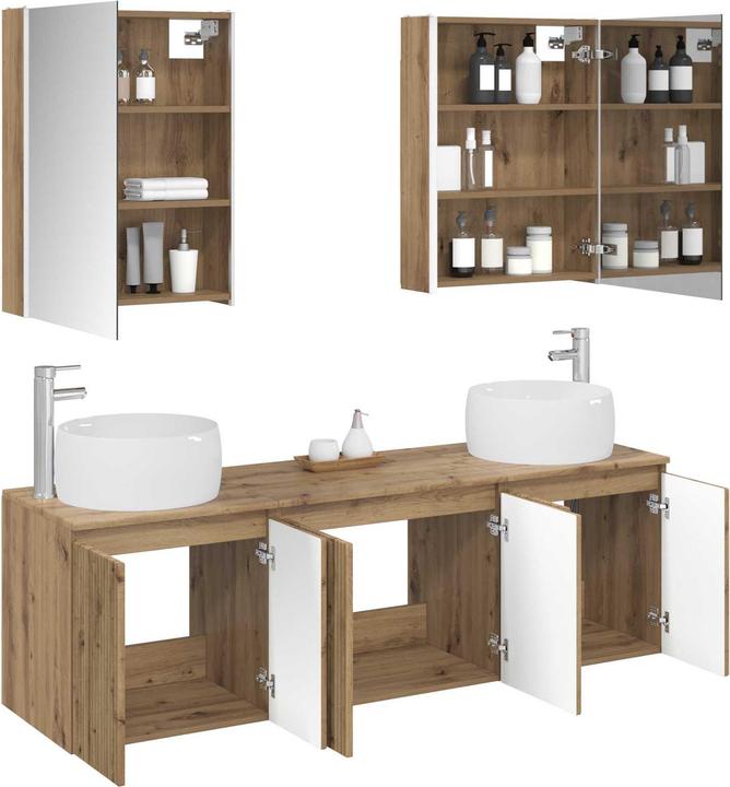 Produktbild vidaXL Badezimmerschrank-Set