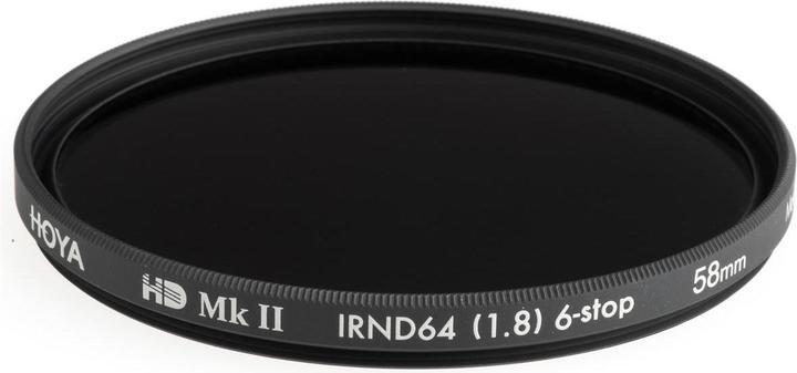 Immagine prodotto Hoya HD MkII IRND64 (1.8) 58 mm (58 mm, Filtri grigi)