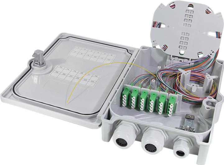 Produktbild LogiLink FTTH/FTTB-Anschlussleergehäuse (Spleissbox)