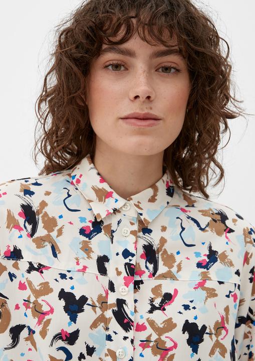 Immagine prodotto s.Oliver Bluse Viskosebluse mit Allover-Print (48)