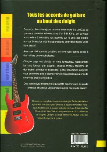 Immagine prodotto Tutti gli accordi di chitarra: per suonare e comporre come un professionista! (Francese, Jackson Ernie, 2024)