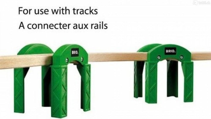 Actual product image Brio Stackable bridge system