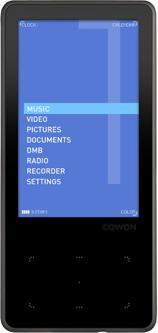 Productafbeelding Cowon iAudio 10, Multimediaspeler, Radio (16 GB)